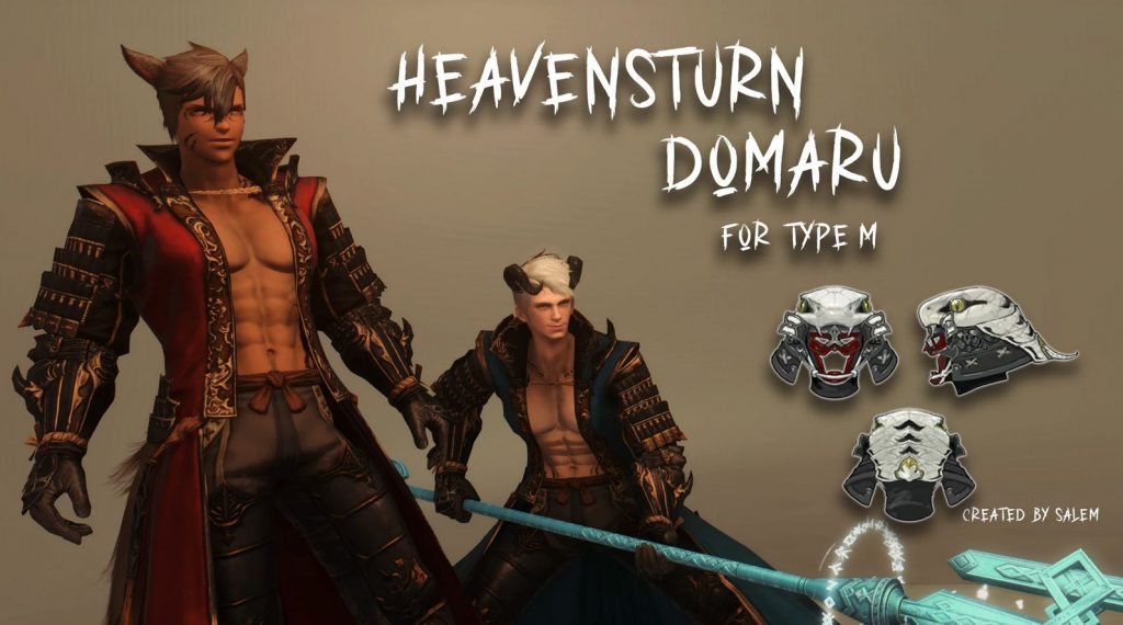 Heavensturn Domaru for Type M ff14 Mods