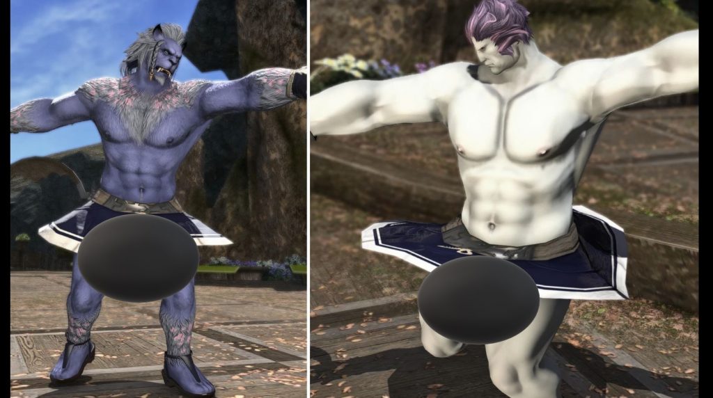 Revealing Uraeus Skirt Anatomically Correct Hrbody Ff14 Mods