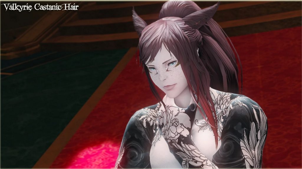 Valkyrie Castanic Hair (Miqo'te Male) - ff14 Mods